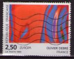2797 - Europa : oeuvre d'Olivier DEBRE - Oblitr - anne 1993  