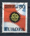 Timbre  ALLEMAGNE RFA  1967  Obl   N  399    Y&T  Europa 1967