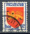 Timbre FRANCE 1949  Obl  N 835   Y&T  Armoiries Guyenne