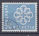 Suisse 1959 YT 631 Obl Europa