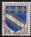 France 1963 Oblitr Used Blason Armoiries de la Ville de Troyes Y&T 1353 SU