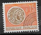 France - 1964 - YT n 124  oblitr