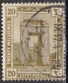 EGYPTE N 50 de 1914 oblitr