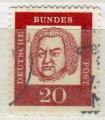 ALLEMAGNE N 225 o Y&T Allemands clbre Johann Sbastian Bach (1685-1750)