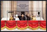 Jersey 1995 - La famille royale & W. Churchill au balcon - YT BF 11/SG MS 706 **