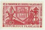 Francia 1970.- Sociedades Filatlicas. Y&T 1642**. Scott 1277**. Michel 1714**.
