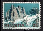 Suisse 1972; Y&T n 906; 10c, montagne, le grand & le petit Spannort
