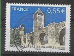2008 FRANCE 4180 oblitr,cachet rond,  pont Valentr, Cahors