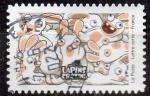 Adh 1895 - Lapins crtins - Cachet rond