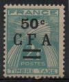 France, Runion : taxe n 37 xx neuf sans trace de charnire anne 1949