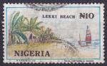 Timbre oblitr n 606(Michel) Nigeria 1992 - Lekki Beach