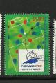 France timbre n2985 oblitr anne 1995 "France 98, Coupe du Monde Football"