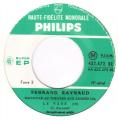 EP 45 RPM (7") Fernand Raynaud " Le caporal chef de carrire "