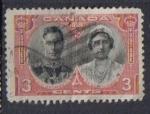 Timbre CANADA 1939 - YT 204 - Le roi George VI et la reine Elizabeth
