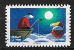 France oblitéré An 2022 Mon carnet de timbre Y&T N° AA2219 vague légère