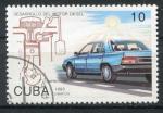 Timbre de CUBA 1993  Obl  N 3278  Y&T  Voiture