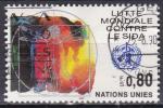 ONU-GENEVE N 189 de 1990 avec oblitration postale