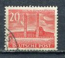 Timbre ALLEMAGNE Berlin 1953 - 54  Obl   N 100  Y&T   