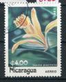 Timbre du NICARAGUA  PA  1985  Obl  N 1091  Y&T  Fleurs