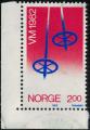 Norvge 1982 Oblitr Used Championnats du Monde de Ski Y&T NO 809 SU