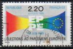 FRANCE N 2572 o Y&T 1989 3e Election au parlement Europen