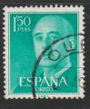 Espagne timbre de 1955  1958 , Franco 