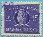 Italia 1949-52.- Italia. Y&T 36. Scott EY8. Michel BZ9.