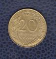 France 1990 Pice de Monnaie Coin 20 centimes Libert galit fraternit