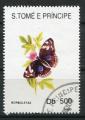Timbre S. TOME THOME & PRINCIPE 1993 Obl N 1155  Y&T Papillons