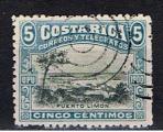 Costa Rica / 1901 / Port Limon / YT n 43, oblitr
