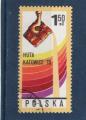 Timbre Pologne Oblitr / 1976 / Y&T N2303.