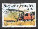 St. Thomas & Principe Islands - Scott 887  train