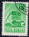 Roumanie 1968 Oblitr rond Transports Ferroviaires Train Diesel Electrique SU