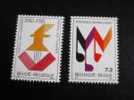 Belgique 1971 - Festivals Flandres et Wallonie Y.T. 1599/1600 - Neuf ** Mint MNH