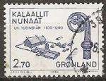 groenland - n 127  obliter - 1982