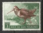 Saint-Marin 1960; Y&T n 481 *; 3L oiseau; Becasse