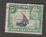 Kenya - Uganda - Tanganyika - Scott 47   ship / bateau