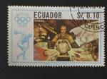 Equateur 1967 - Y&T 775 et 776 et PA 478  480 obl.
