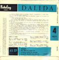 EP 45 RPM (7")  Dalida  "   Miguel   "