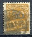 Timbre Allemagne Empire 1923   Obl    N 292    Y&T  