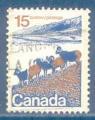 Canada N472 Moutons oblitr