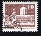 ALLEMAGNE Oblitration ronde Used Stamp Htel de Ville de Leipzig