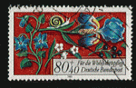 RFA 1985 - Y&T 1093 - oblitr - fleurs, bois et escargeot