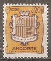    andorre franais -- n 157  neuf** -- 1961 