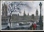 CPM neuve Illustrateur LEGENDRE London Londres Houses of Parliament
