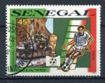 Timbre du SENEGAL  1990  Obl  N  856  Y&T   Football  