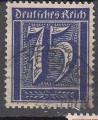 Allemagne 1922  Y&T  168  oblitr