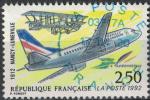 France 1992 Avions Aeropostale liaison postale arienne Nancy Lunville Y&T 2778