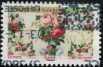 France 2021 Oblitr Used Motifs de Fleurs Roses Y&T 1991 SU