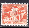 SUISSE - 1949 - Techniques et paysages - Yvert 482  Oblitr
